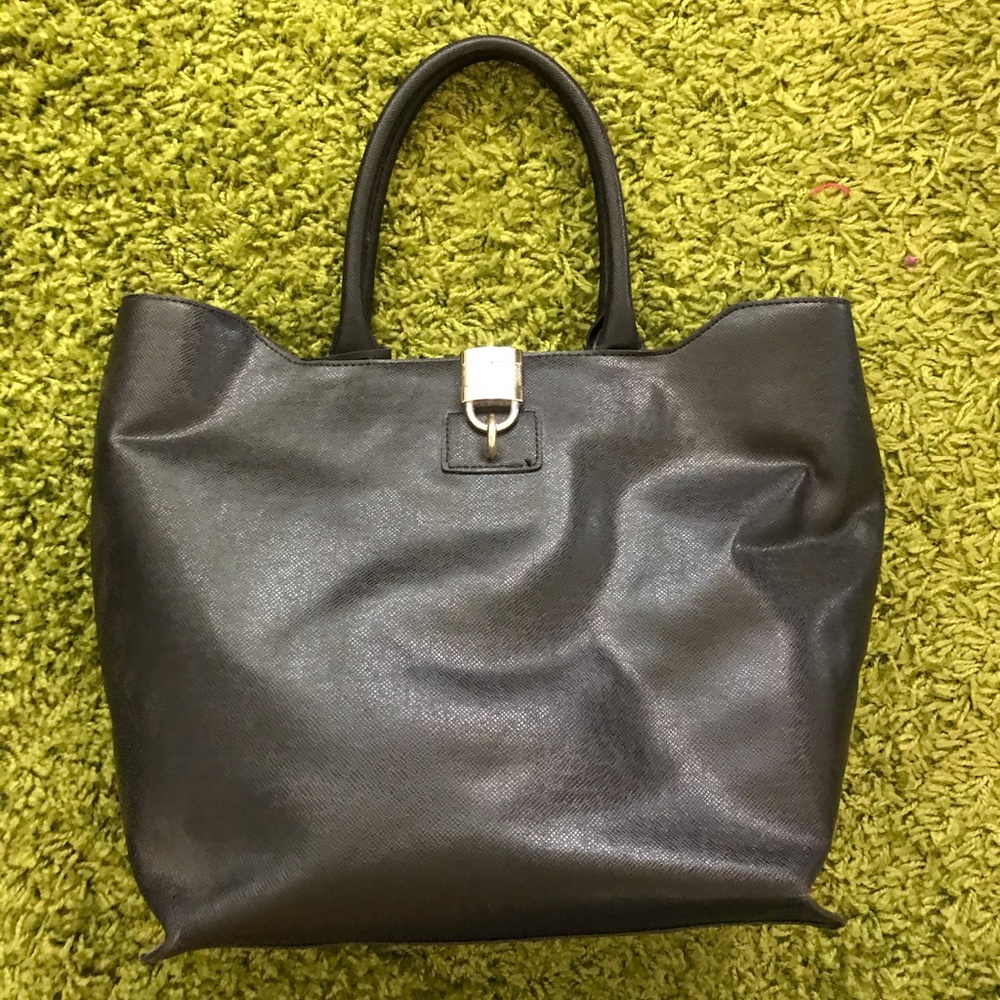 Black handbag